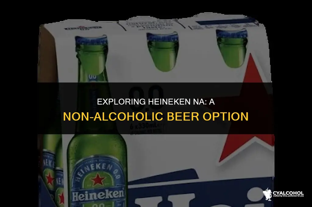 does heineken na have alcohol