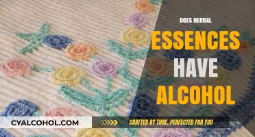 Unveiling the Truth: Alcohol Content in Herbal Essences Products
