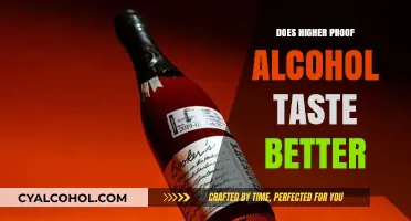 Higher Proof Alcohol: Does Stronger Mean Better Flavor?