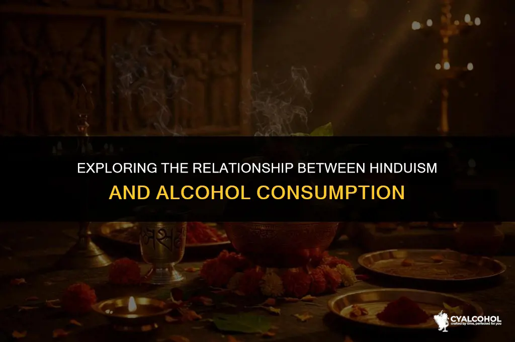 does hindu religion allow alcohol