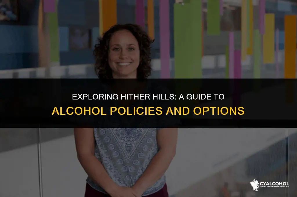 does hither hills allow alcohol