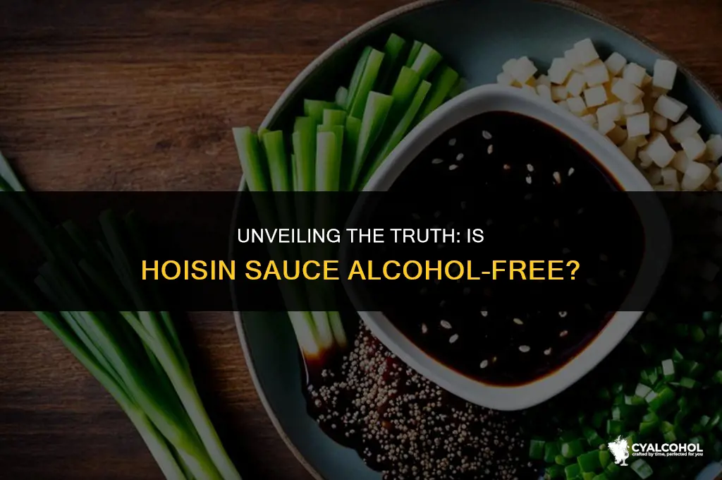 does hoisin sauce have alcohol