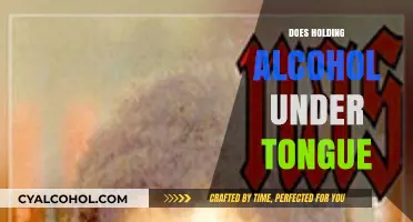 Exploring the Effects: Alcohol Under the Tongue