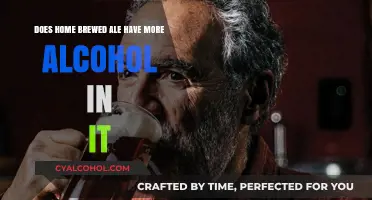 Home Brewed Ale: Stronger or Weaker?