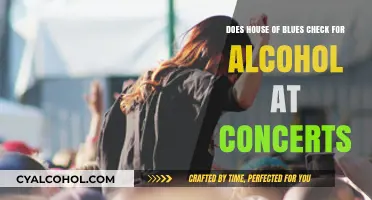 Blues Concerts: Alcohol Checks and Balances