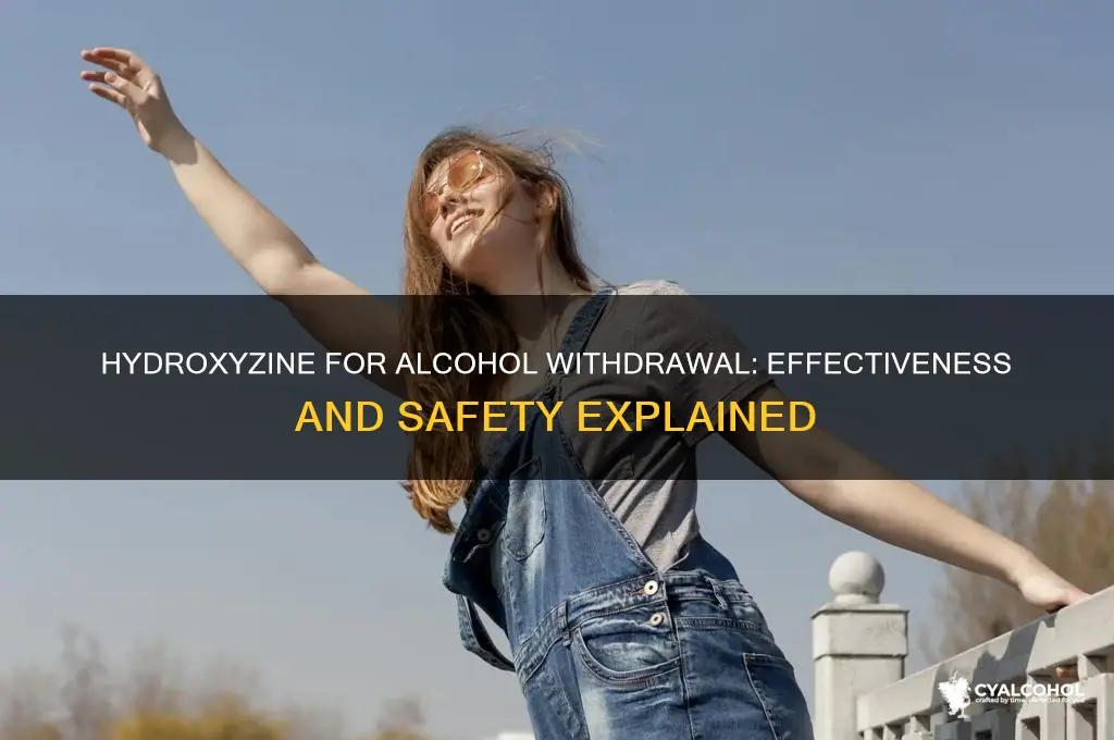 does hydroxyzine work for alcohol withdrawal