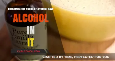 Does Imitation Vanilla Flavoring Contain Alcohol? The Truth Revealed