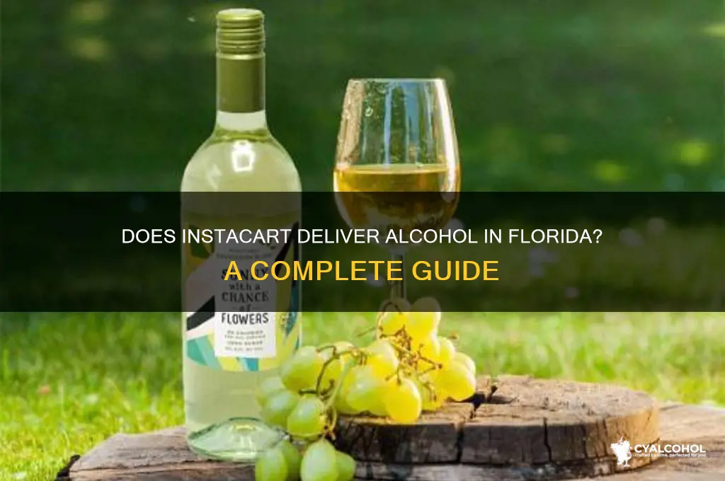 does instacart deliver alcohol in florida