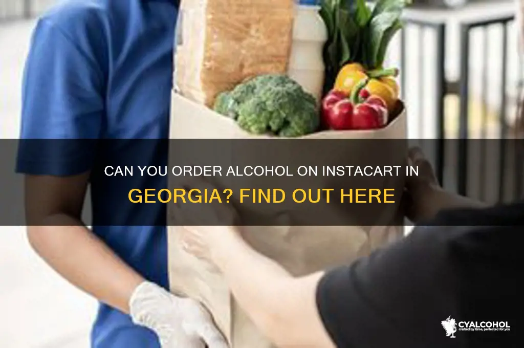 does instacart deliver alcohol in georgia