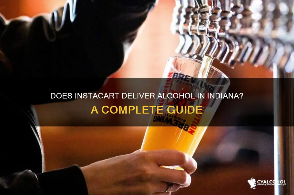 does instacart deliver alcohol in indiana