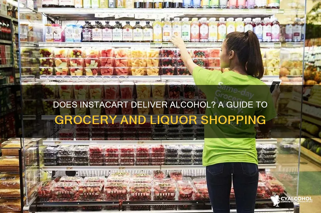 does instacart do alcohol