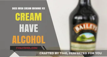 Irish Cream Brownie Ice Cream: Alcohol Content Explained