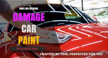 Can ISO Alcohol Safely Clean Car Paint Without Causing Damage?