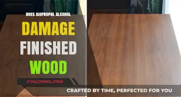 Isopropyl Alcohol and Wood: Potential Damage to Finished Surfaces