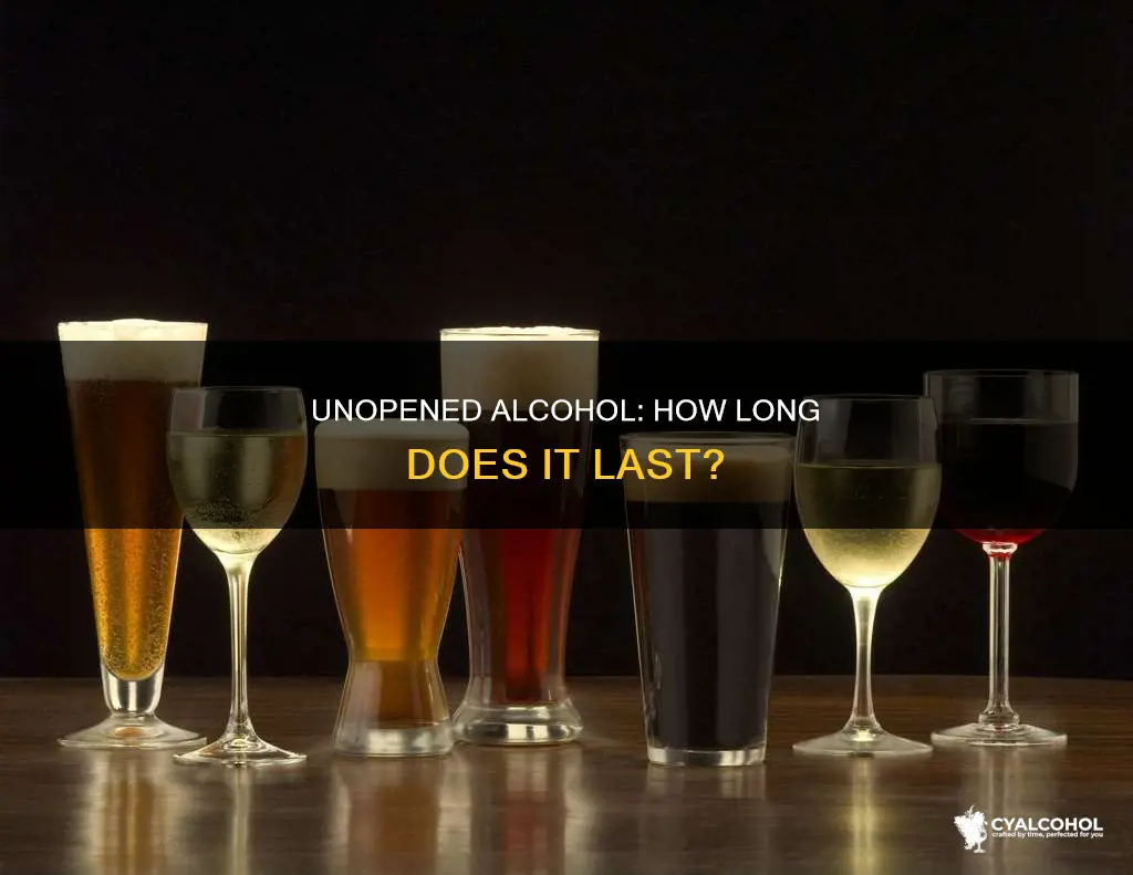 does it matter if alcohol is opened for months