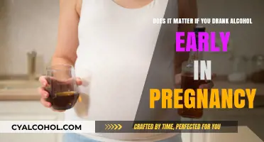 Alcohol in Early Pregnancy: What's the Harm?