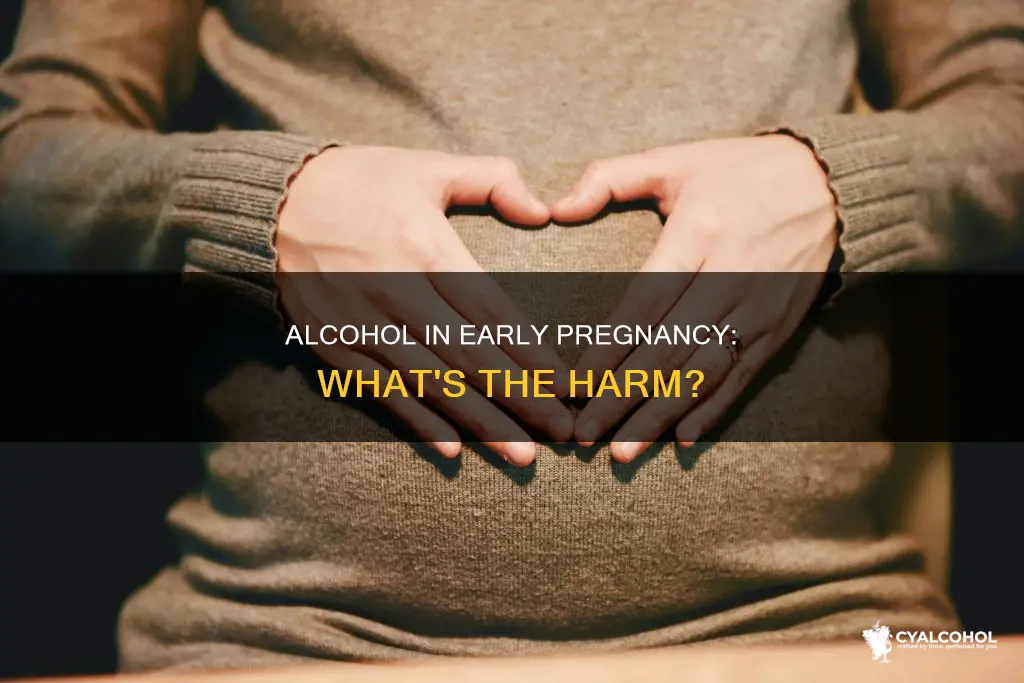 does it matter if you drank alcohol early in pregnancy