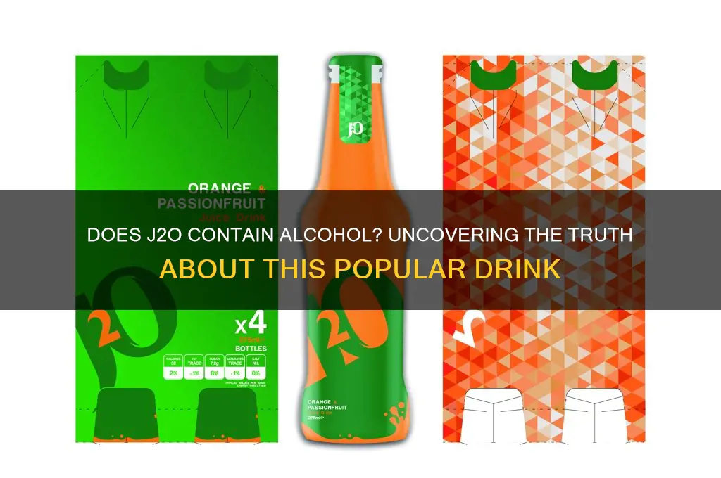 does j2o have alcohol in it