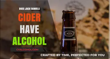 Jack Daniel's Cider Alcohol Content: What You Need to Know
