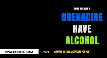 Jacquin's Grenadine: Alcohol Content Explained and Common Uses