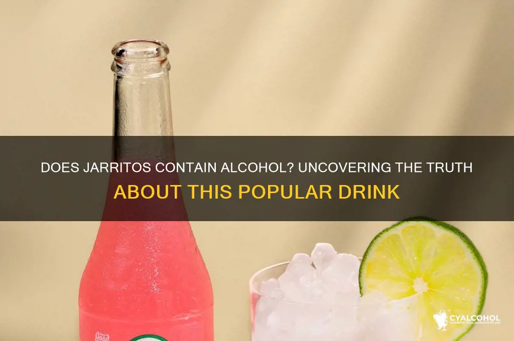 does jarritos have alcohol