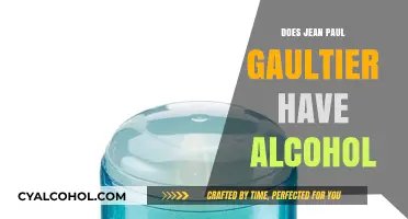 Does Jean Paul Gaultier's Iconic Fragrance Contain Alcohol?