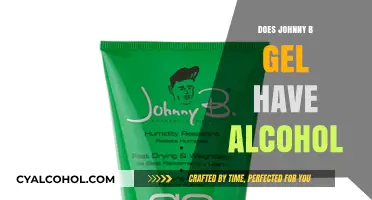 Does Johnny B Gel Contain Alcohol? A Detailed Ingredient Analysis