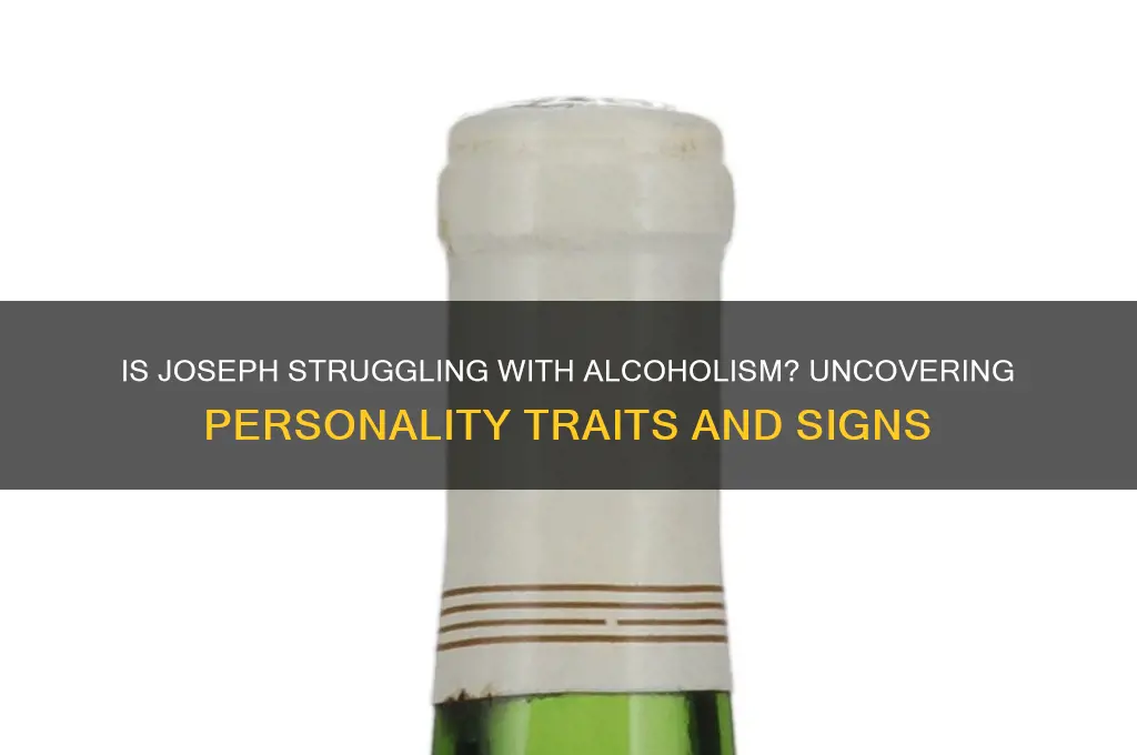 does joseph have a alcoholic personallity