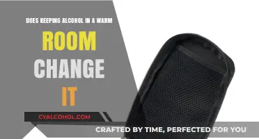 Warm Room, Changed Alcohol: What's the Science?