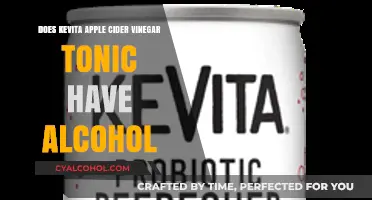Does KeVita Apple Cider Vinegar Tonic Contain Alcohol? Find Out Here
