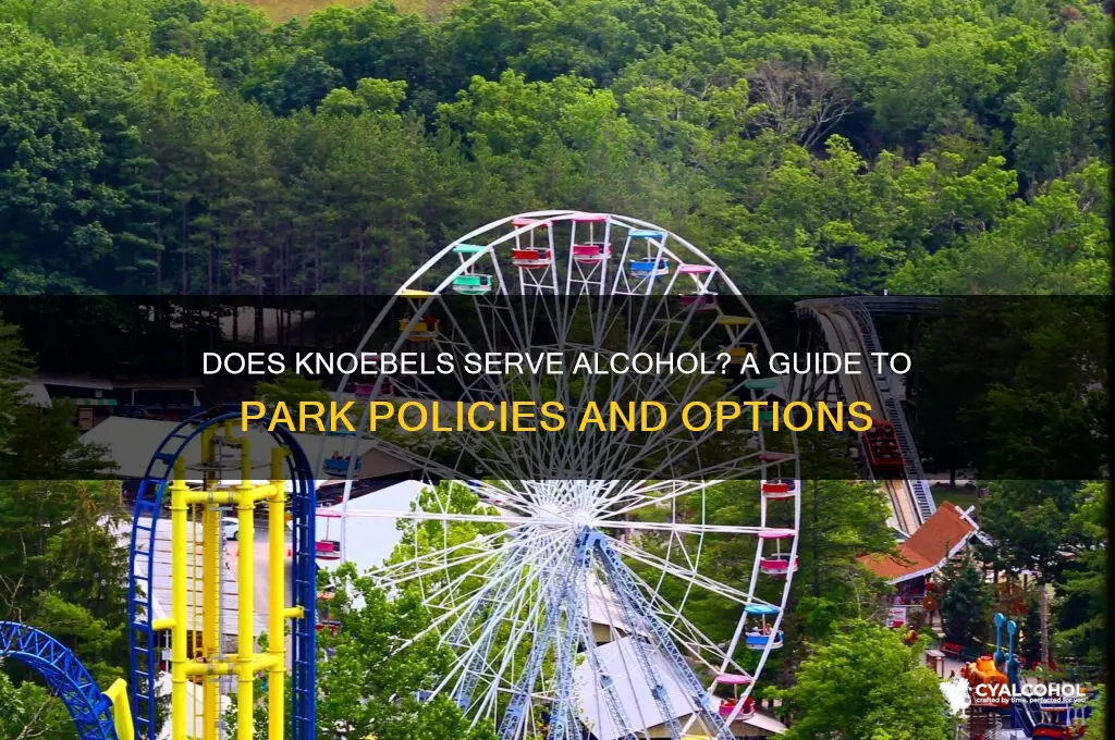does knoebels have alcohol