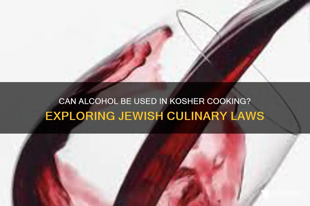 does kosher allow alcohol in cooking