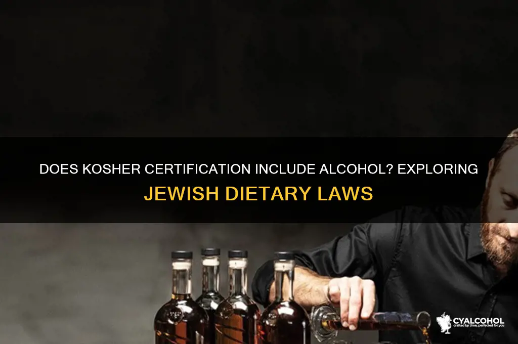 does kosher include alcohol