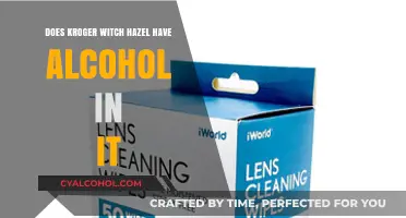Kroger Witch Hazel Alcohol Content: What You Need to Know