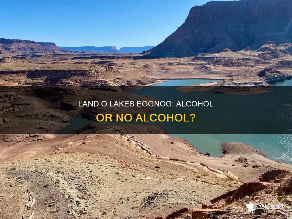 does land o lake eggnog have alcohol in it