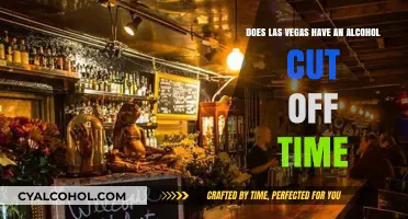 Las Vegas: Alcohol Service Cut-Off Time Rules