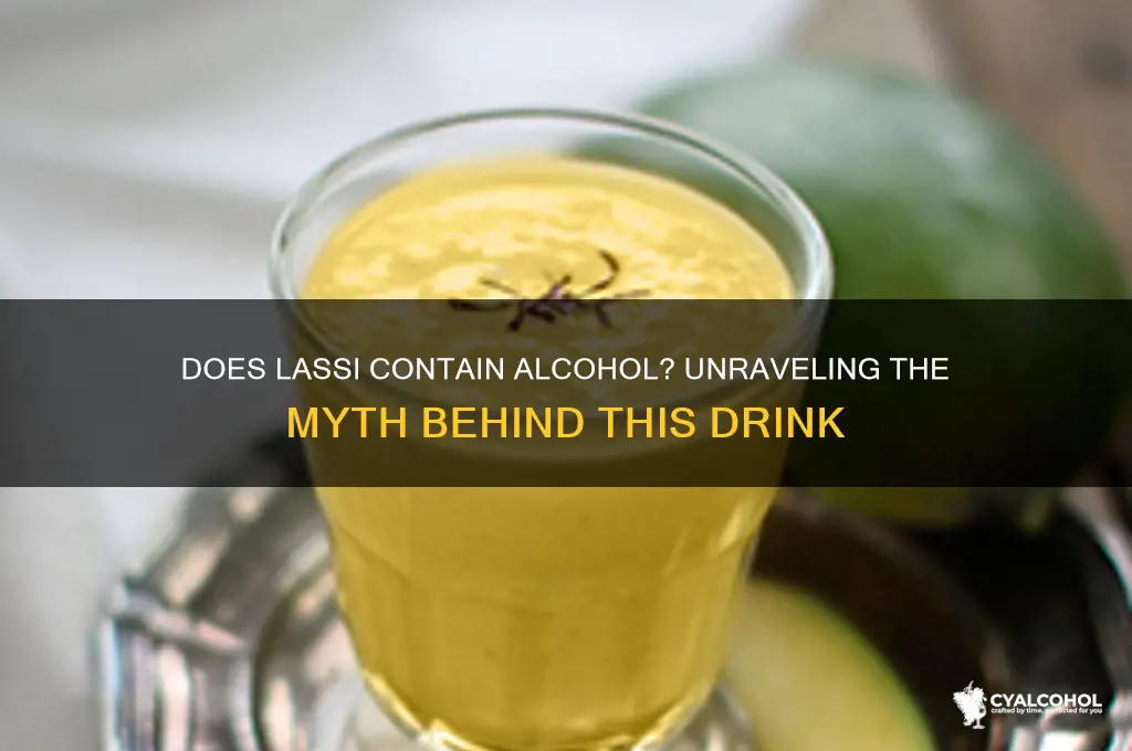does lassi have alcohol