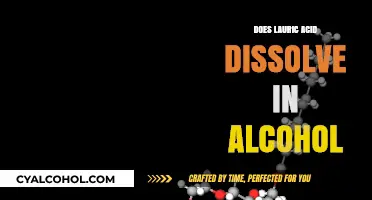Does Lauric Acid Dissolve in Alcohol? A Comprehensive Solubility Guide