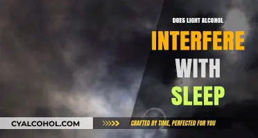 Light Alcohol and Sleep: Does Evening Drinking Disrupt Rest?