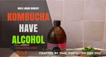 Does Liquid Remedy Kombucha Contain Alcohol? Facts and Insights