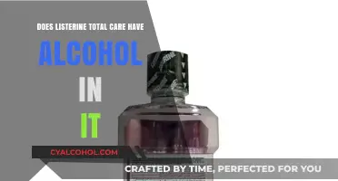 Does Listerine Total Care Contain Alcohol? Ingredients Explained