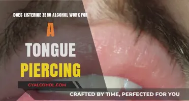 Effective Aftercare: Alcohol-Free Mouthwash for Tongue Piercings