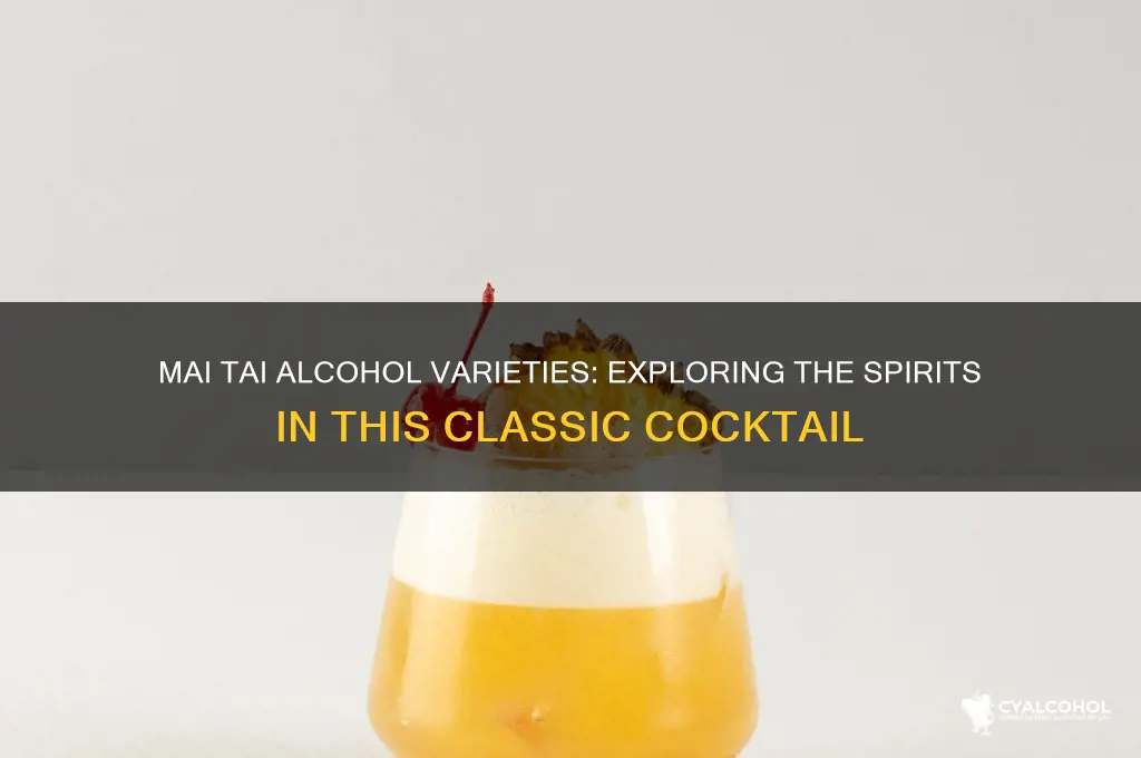 does mai tai have multiple types of alcohol