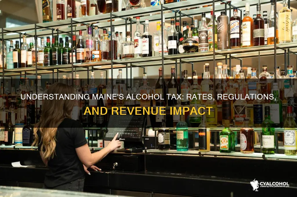 does maine tax alcohol