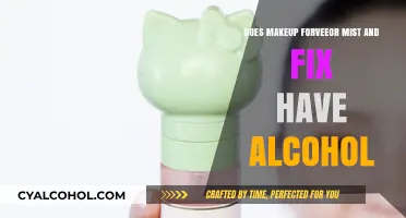 Makeup Forever Mist and Fix: Alcohol Content Explained