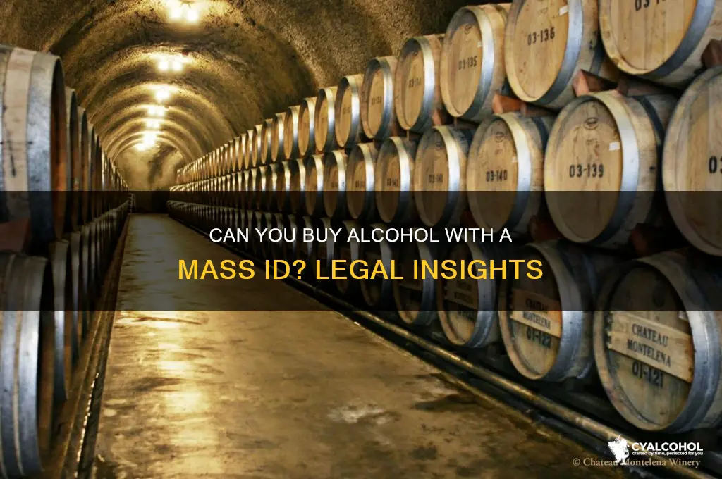 does mass id allow you to purchase alcohol