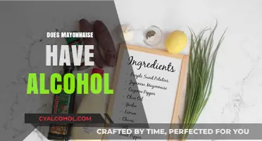 Does Mayonnaise Contain Alcohol? Unraveling the Ingredients Mystery