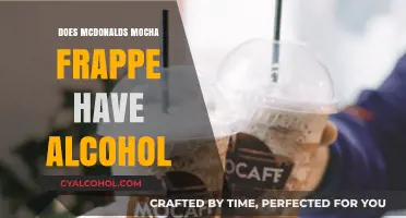 Does McDonald's Mocha Frappe Contain Alcohol? The Truth Revealed