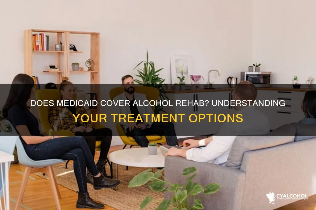 does medicaid cover alcohol rehab
