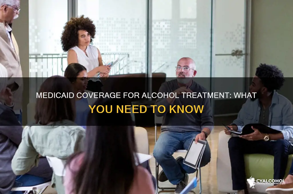 does medicaid pay for alcohol treatment